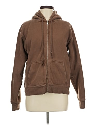 Brandy Melville Zip Up Hoodie (view 1)