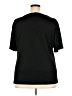 Sharon Anthony 100% Rayon Black Short Sleeve Top Size 2X - photo 2