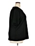 Sharon Anthony 100% Rayon Black Short Sleeve Top Size 2X - photo 4