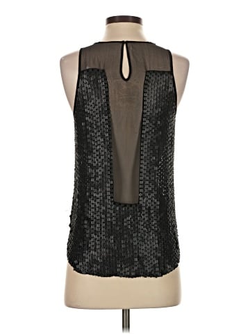 Parker Sleeveless Silk Top (view 2)