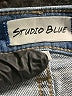 STUDIO BLUE Blue Denim Shorts Size 30 waist - photo 3