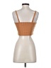 Jonathan Simkhai Stripes Orange Tan Tank Top Size S - photo 2