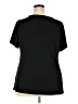 Avenue Black Short Sleeve Top Size 18 - photo 2