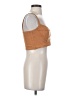 Jonathan Simkhai Stripes Orange Tan Tank Top Size S - photo 4