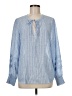 Rails Blue Long Sleeve Blouse Size M - photo 1