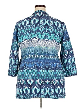 Collections etc. 3/4 Sleeve Blouse (view 2)