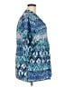 Collections etc. 100% Cotton Blue 3/4 Sleeve Blouse Size XXL - photo 4