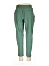 Athleta Solid Green Casual Pants Size 14 - photo 2