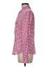 J. McLaughlin Checkered-gingham Pink Long Sleeve Button-Down Shirt Size 8 - photo 5
