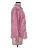 J. McLaughlin Checkered-gingham Pink Long Sleeve Button-Down Shirt Size 8 - photo 4