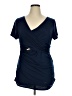Unbranded Blue Short Sleeve Top Size XL - photo 1