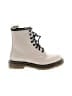 Dr. Martens Ivory Gray Ankle Boots Size 6 - photo 1