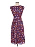 ModCloth 100% Polyester Paisley Purple Casual Dress Size M - photo 2
