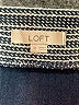 Ann Taylor LOFT Stripes Blue Gray Casual Skirt Size M - photo 4
