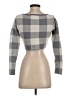 Altar'd State Checkered-gingham Gray Cardigan Size S - photo 2