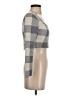 Altar'd State Checkered-gingham Gray Cardigan Size S - photo 4