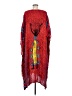 Sante Classics 100% Rayon Red Poncho One size - photo 2