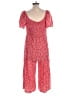 Luxology 100% Rayon Hearts Red Romper Size L - photo 2