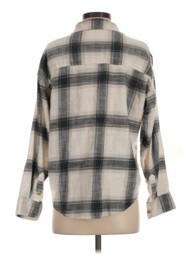 American Eagle Outfitters Long Sleeve Button-Down Shirt (view 2)