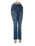 NANETTE Nanette Lepore Floral Blue Jeans Size 8 - photo 1