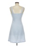 Lush Solid Blue Casual Dress Size M - photo 2