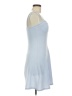 Lush Solid Blue Casual Dress Size M - photo 4