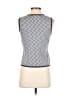 Etcetera Silver Sleeveless T-Shirt Size S - photo 2