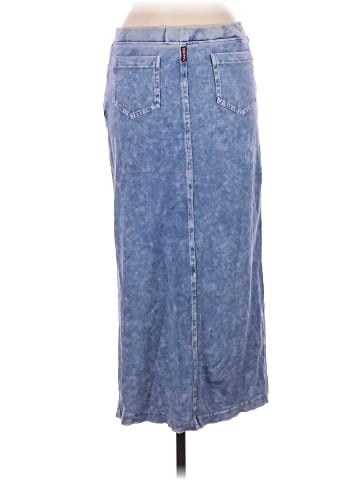Hard Tail Denim Skirt (view 2)