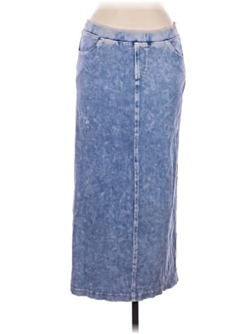 Hard Tail Denim Skirt (view 1)
