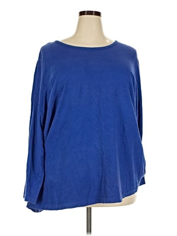 Woman Within 3/4 Sleeve T-Shirt (view 1)