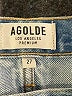 AGOLDE 100% Cotton Blue Denim Shorts Size 27 waist - photo 3