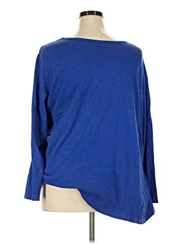 Woman Within 3/4 Sleeve T-Shirt (view 2)