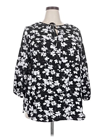 Fred David 3/4 Sleeve Blouse (view 1)