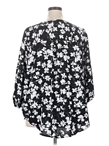 Fred David 3/4 Sleeve Blouse (view 2)