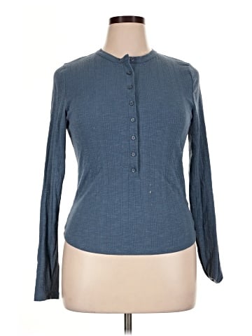 American Eagle Outfitters Long Sleeve Blouse (view 1)