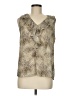 Beacon 100% Polyester Tan Tank Top Size M - photo 1