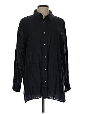 Elie Tahari Long Sleeve Button-Down Shirt (view 1)