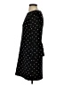 Ann Taylor LOFT Polka Dots Black Casual Dress Size 0 - photo 5