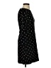 Ann Taylor LOFT Polka Dots Black Casual Dress Size 0 - photo 4