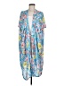 Ann Taylor LOFT 100% Modal Blue Kimono Size Med - Lg - photo 1