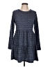 As U Wish Tweed Gray Casual Dress Size L - photo 1