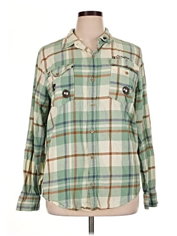 Hot Topic Long Sleeve Button-Down Shirt (view 1)