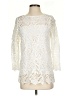 J.Jill 100% Cotton Ivory 3/4 Sleeve Top Size XS - photo 1