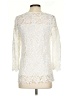 J.Jill 100% Cotton Ivory 3/4 Sleeve Top Size XS - photo 2