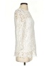 J.Jill 100% Cotton Ivory 3/4 Sleeve Top Size XS - photo 4