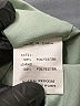 Simplee 100% Recycled Polyester Green Long Sleeve Blouse Size M - photo 8