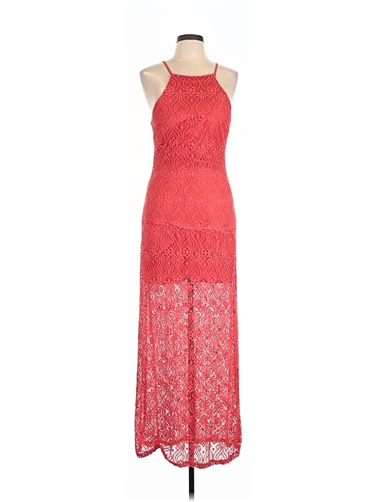 Pre-owned Bisou Bisou Cocktail Dress In Red