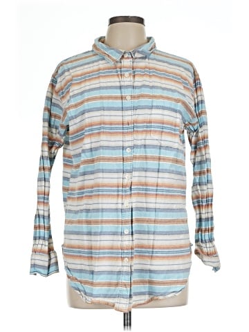 Panhandle Long Sleeve Button-Down Shirt (view 1)