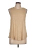 Double Zero Tan Sleeveless T-Shirt Size L - photo 1