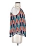 19 Cooper 100% Polyester Blue Sleeveless Blouse Size XS - photo 4